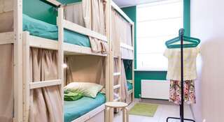 Гостиница Nice Hostel Самара Кровать в общем четырехместном номере-5